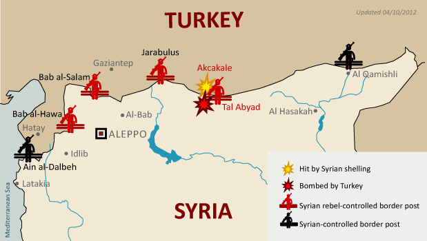 Turkey Scrambles Fighter Jets on Syrian Border