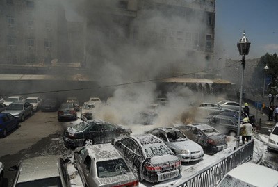 Bombs Explode in Damascus Justice Palace