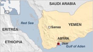 Yemen map