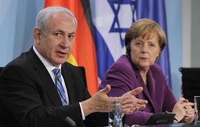 Netanyahu, Merkel