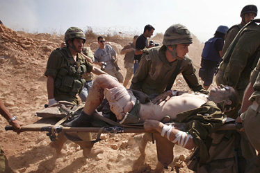 Defeated Zionist soldiers in Lebanon; July 2006