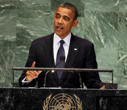 U.S. President Barack Obama at the UNGA; Sept. 25, 2012