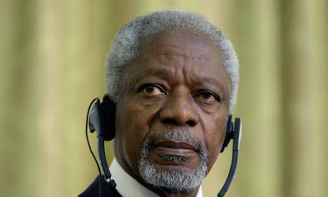 Annan: Iran Must be Part of Syria Solution