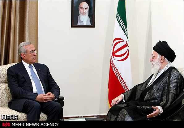 Imam Khamenei to President Suleiman: Resistance only Solution
