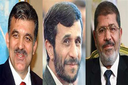 Ahmadinejad, Mursi, Gul Meet on Syria, Urge End for Bloodshed
