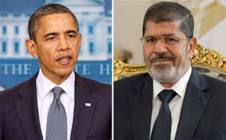 Obama Calls Mursi, Expresses Concern over Egypt Unrest
