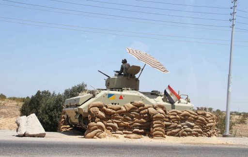 Egypt army in Sinai
