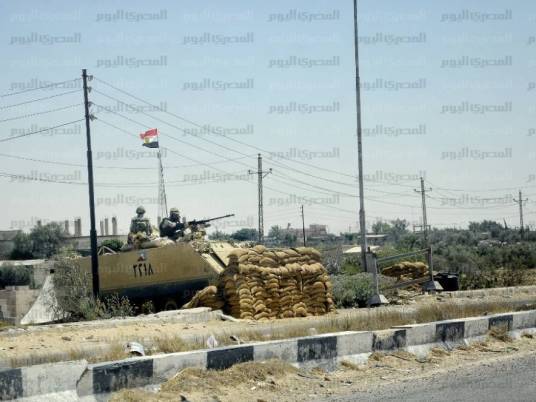 Egyptian tank