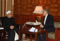 Salehi Meets Al-Azhar Sheikh: Islamic Unity Major Concern