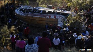At Least 43 Dead in Guatemala Bus Crash