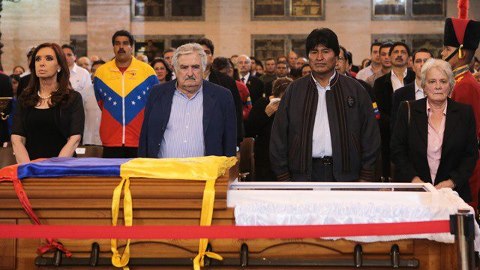 Venezuela: President Hugo Chavez funeral; March 08, 2013