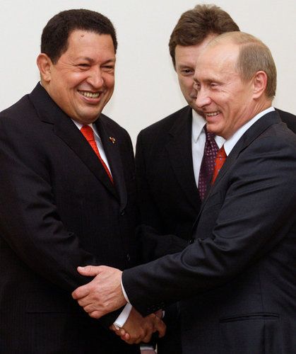 Chavez with Putin