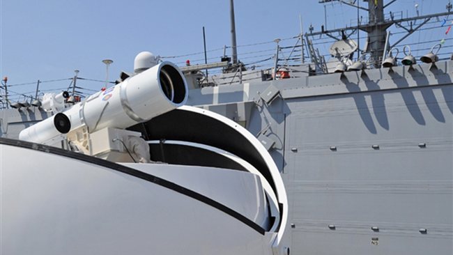 US Navy Deploys Laser Weapon near Iran
