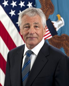 Hagel in Unannounced Visit to Kabul 
