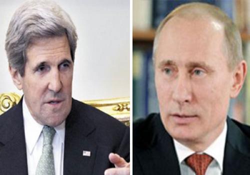 Kerry in Moscow Seeks Common Ground with Putin on Syria