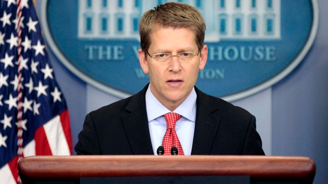 White House spokesman Jay Carney 