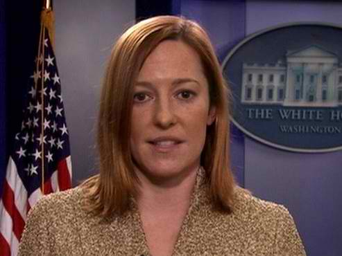 State Department spokeswoman Jen Psaki 