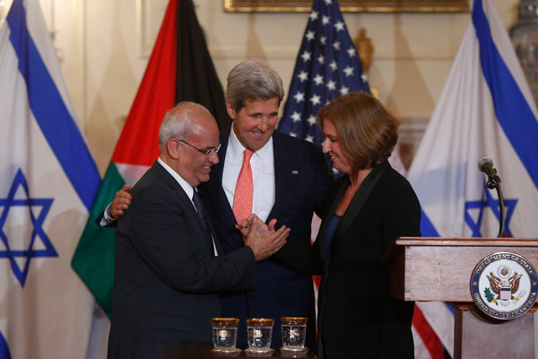 Kerry: Goal Is Mideast Peace Deal Within 9 Months
