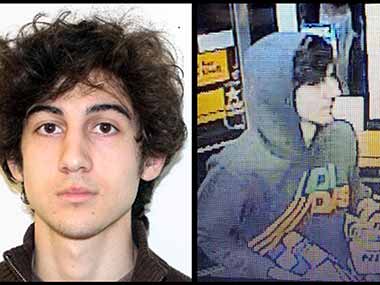 Chechen teenager  Dzhokhar Tsarnaev suspected of carrying out the Boston attacks