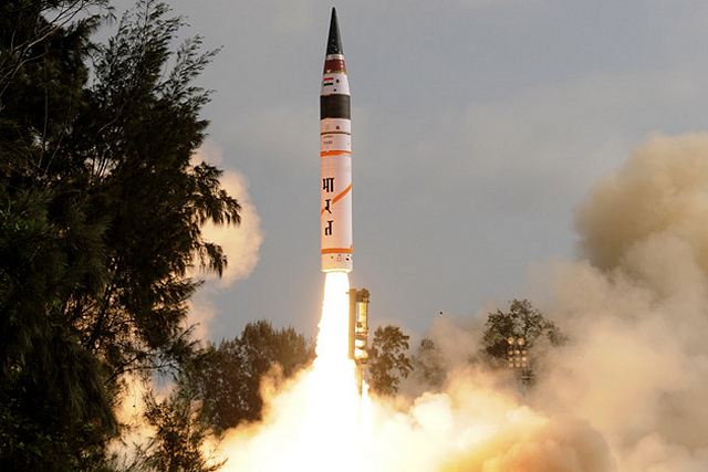 India Successfully Test fires Domestic Nuclear-Capable Ballistic Missile