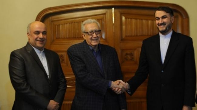 Iranian Deputy FM, Brahimi Discuss Syria in Cairo