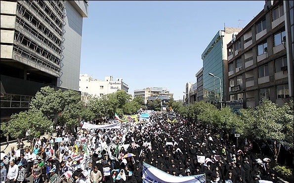 Massive Rallies in Iran Mark International al-Quds  Day