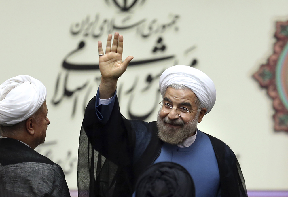 Iranian President Sheikh Hasan Rouhani