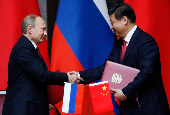 China, Russia Vow Strategic Relations, Reject Sanctions during Putin Visit