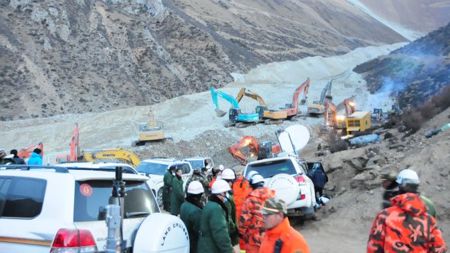 China: No Survivors Found after Tibet Landslide
