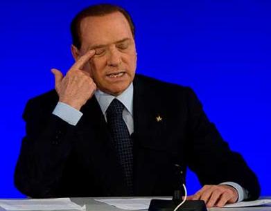 Berlusconi Hospitalized for Eye Problems on Trial Day