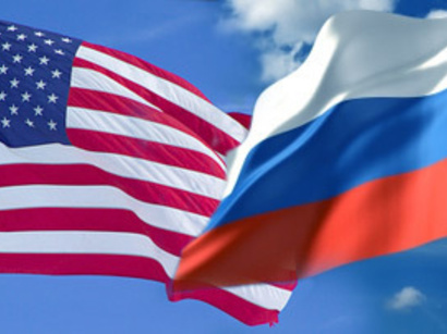 US and Russia flags