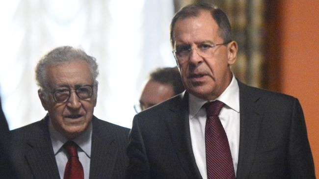 Lavrov, Brahimi