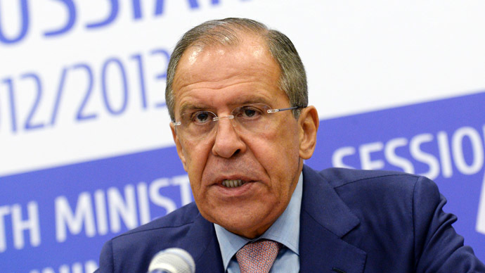 Lavrov: We Reject Negotiations with Terrorists