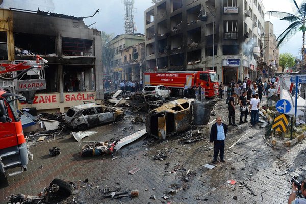 Turkish blasts