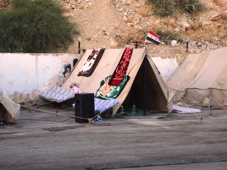 camping in Qasioun