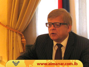 Zasypkin Conveys Lavrov’s Message on Syria to Mansour