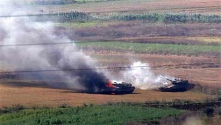 Hezbollah Destroys Israeli Tanks