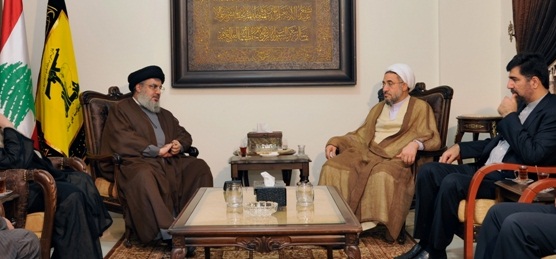 Sayyed Nasrallah Receives Sheikh Araki, His Entourage