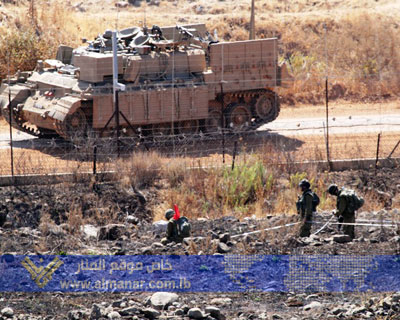 Lebanon: Zionist army on borders in Abbasiyya