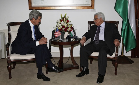 Abbas, Kerry to Meet in Amman Thursday