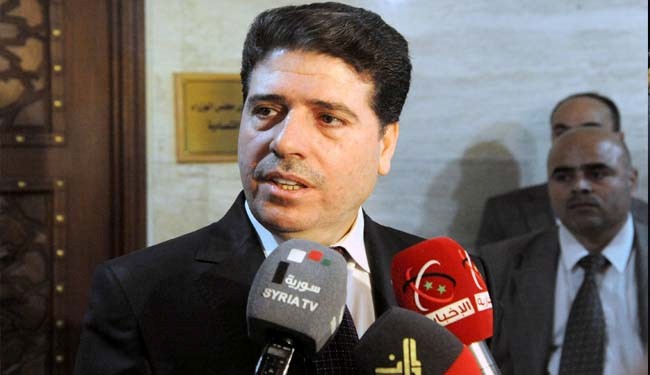 Syria PM Wael Halqi