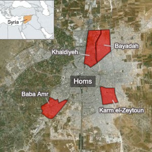 Syria: Homs map