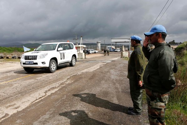 Syria Militants Abduct UN Peacekeepers in Golan, Israel Concerned
