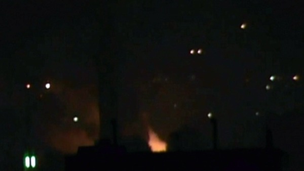 Large Explosion Targets Mazzeh Military Airport in Syria