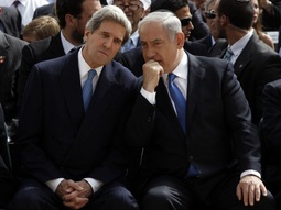 Kerry Back again to the Occupied Palestinian Territories, Meets Netanyahu
