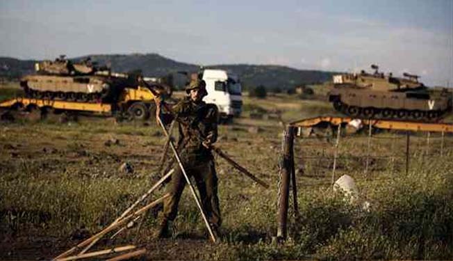 Two Israeli Soldiers Wounded on Golan