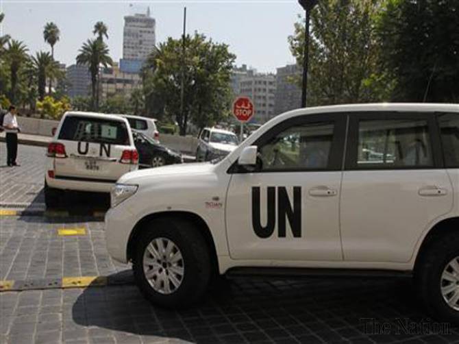 UN Experts in Lebanon after Syria Weapons Probe
