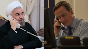 Sheikh Rouhani to Cameron: Iran Will Strongly Defend Its Nuclear Rights
