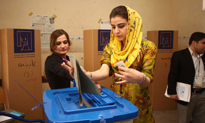 Iraq’s Kurds Vote in Parliamentary Election
