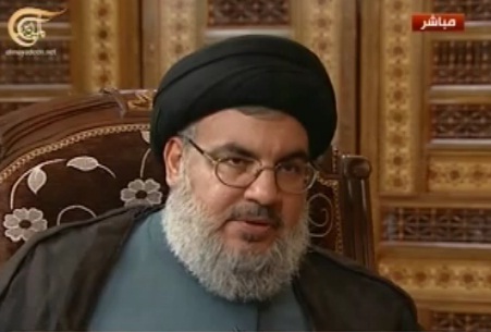 Hezbollah Secretary General Sayyed Hasan Nasrallah; August 14, 2013